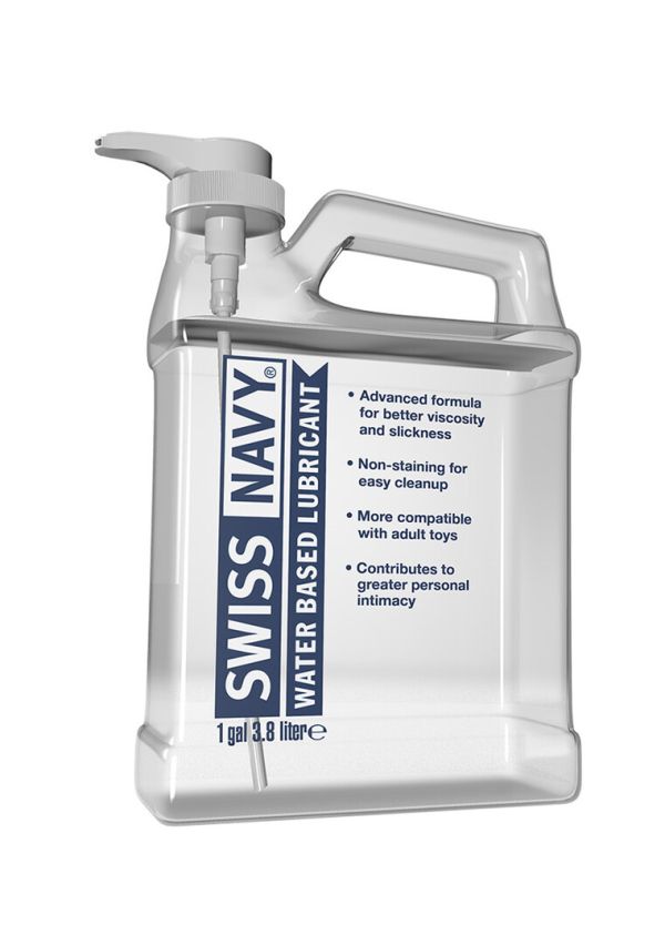 Swiss Navy water gelijkmiddel bulk 3,8 liter