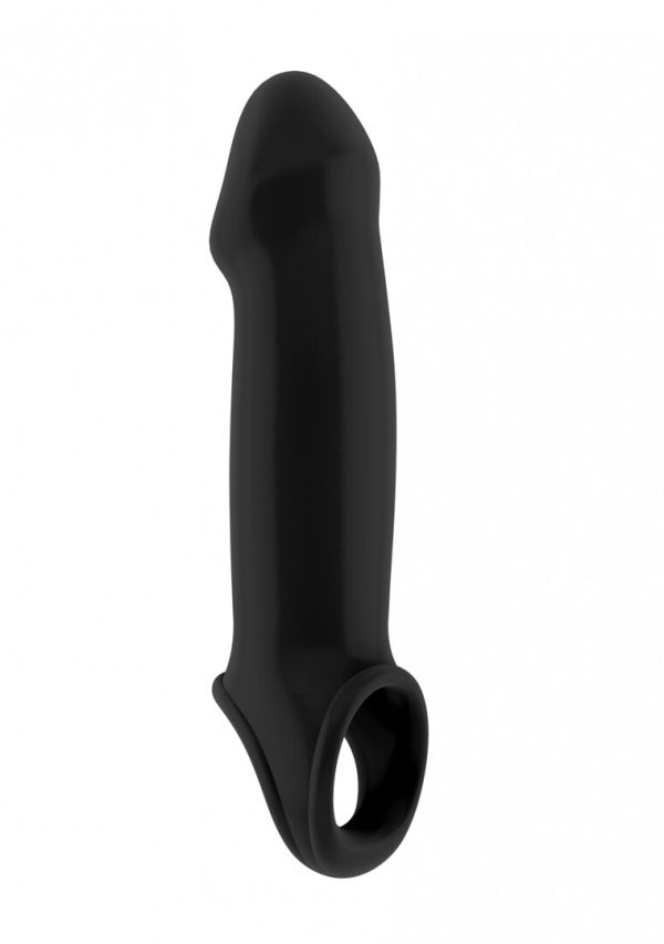 Sono No.17 penisverlenger met ballstrap, zwart, compact