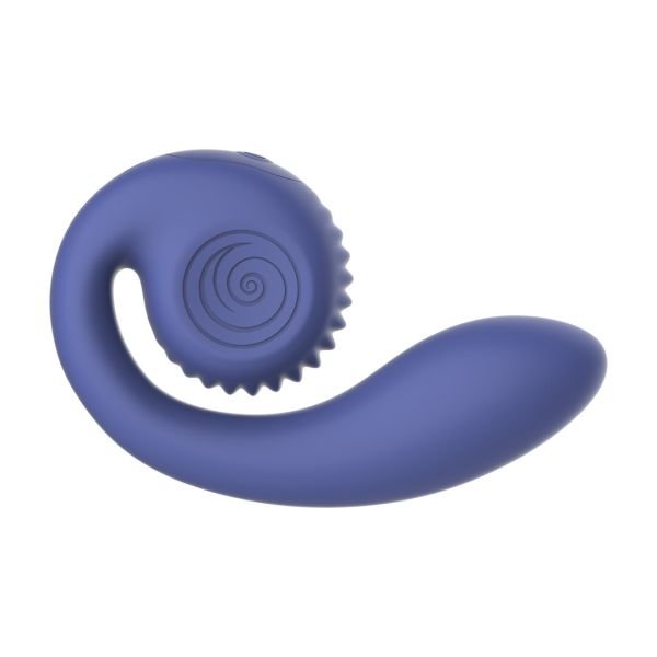 Snail Vibe GIZI Lite Duaal Bosbessenblauw G-spot Speeltje