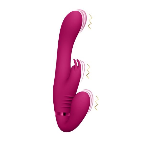 VIVE Suki Riemslose Vibrator met Drie Motors Roze