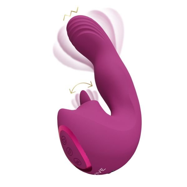 VIVE Yumi kom-hier G-spot tong vibrator