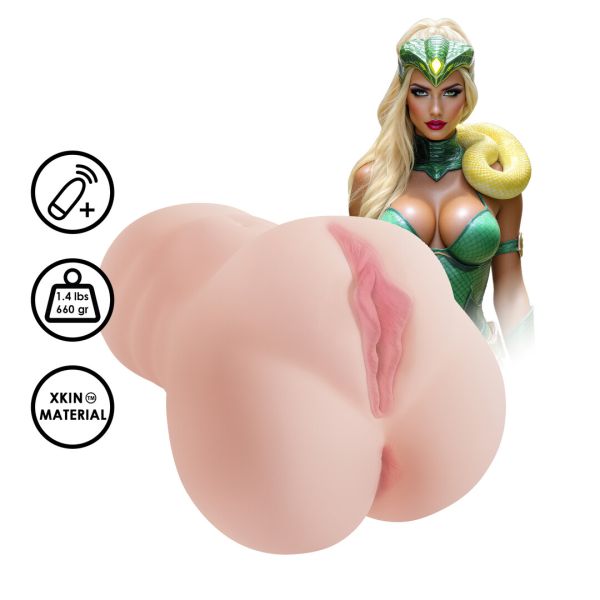 XKIN Superheroes Serpentia Dual Vibrating, 660g